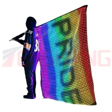 Flag Led Magic Carpet Display Screen Battery Powered