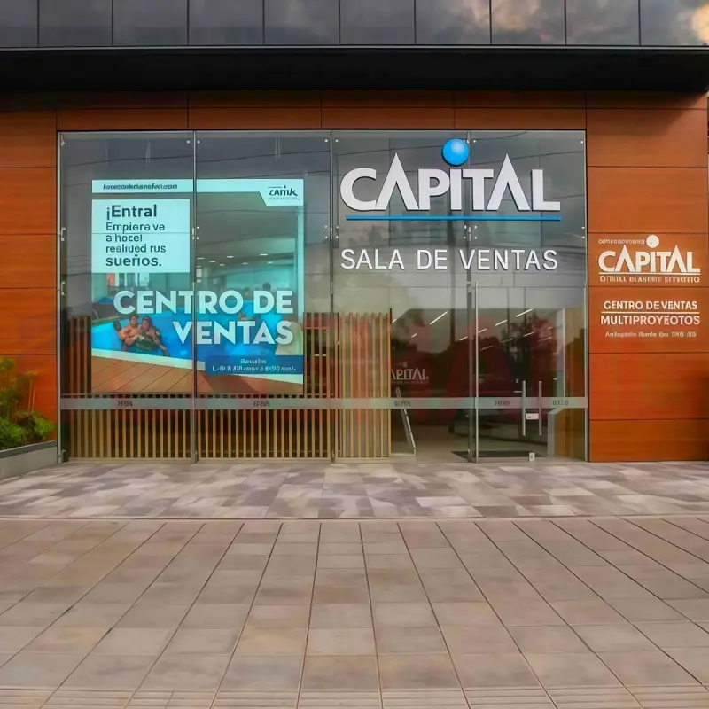 holographic 3d led film advertising led display glass 6