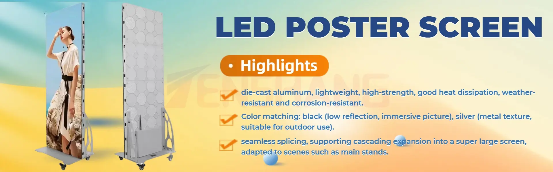 movie poster frame led