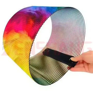 Transparent Holographic Led Screen Display Film Flexible Panel