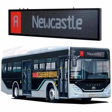 Led Bus Stop Sign Display Destination Advertising Screen Board