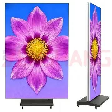 3 Fold Double-sided Led Poster Display Screen GOB Panel