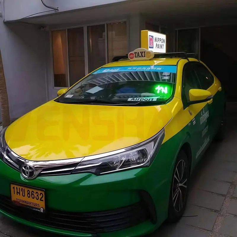 taxi top advertising screen 4