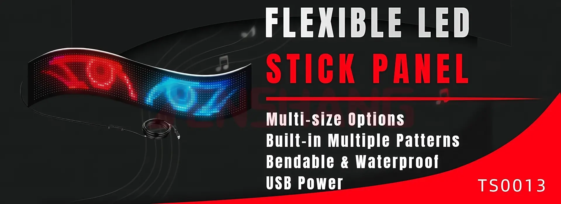 Led Wink Eyes for Truck Windshield Car Devil Eye Led Display Lights