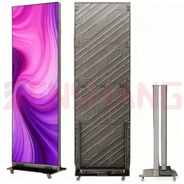 Foldable Led Poster Display Screen P1.53 P1.86 P2 P2.5 P3