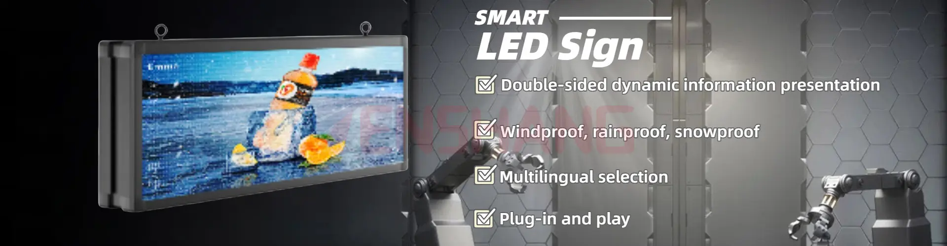 running text  led sign