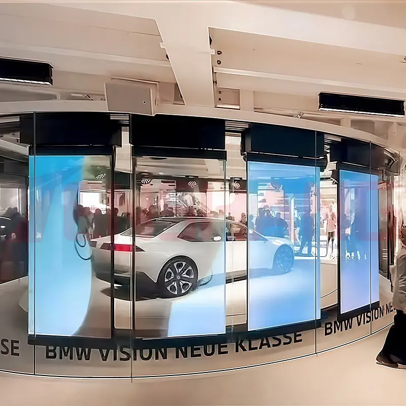 led flexible transparent film display 6