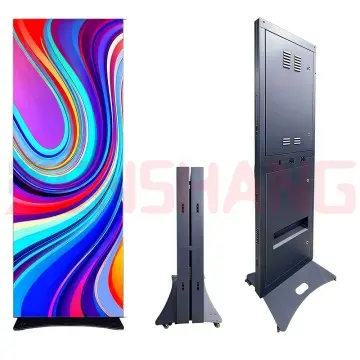 Waterproof Fold Poster LED Display Screen Supplier China Factory